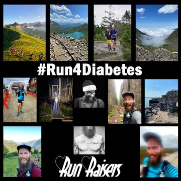 #Run4Diabetes logo